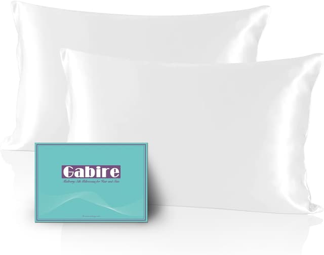 Detalle de Gabire Mulberry Silk Pillowcases 20×26