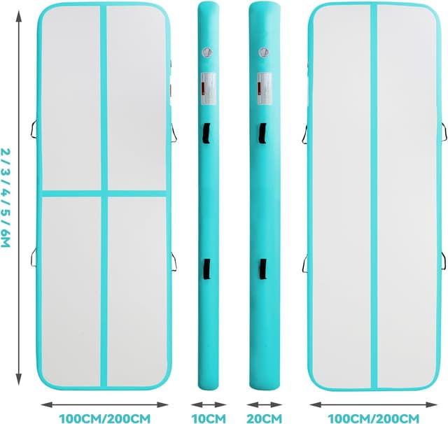 Detalle 2 de Airtrack Matte mit Elektrische Luftpumpe 10–20 cm ⚙
