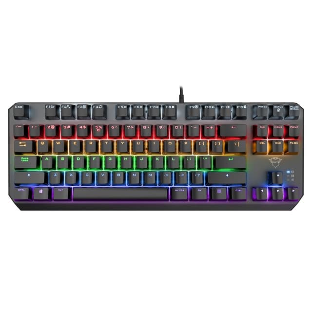 Imagen de Trust GXT 834 Callaz TKL teclado gaming TKL en OfertitasTOP