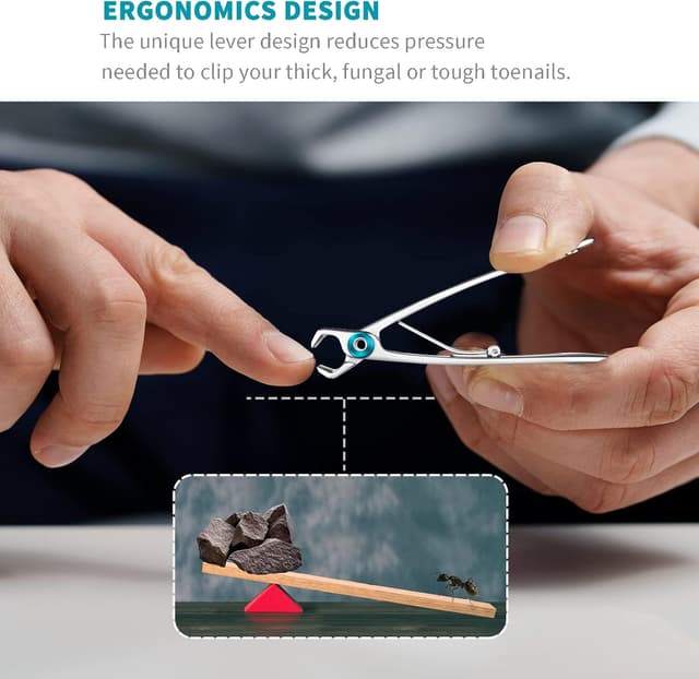 Thumbnail 3 de SZQHT Nagelknipser 15 mm Öffnung, Edelstahl Groß