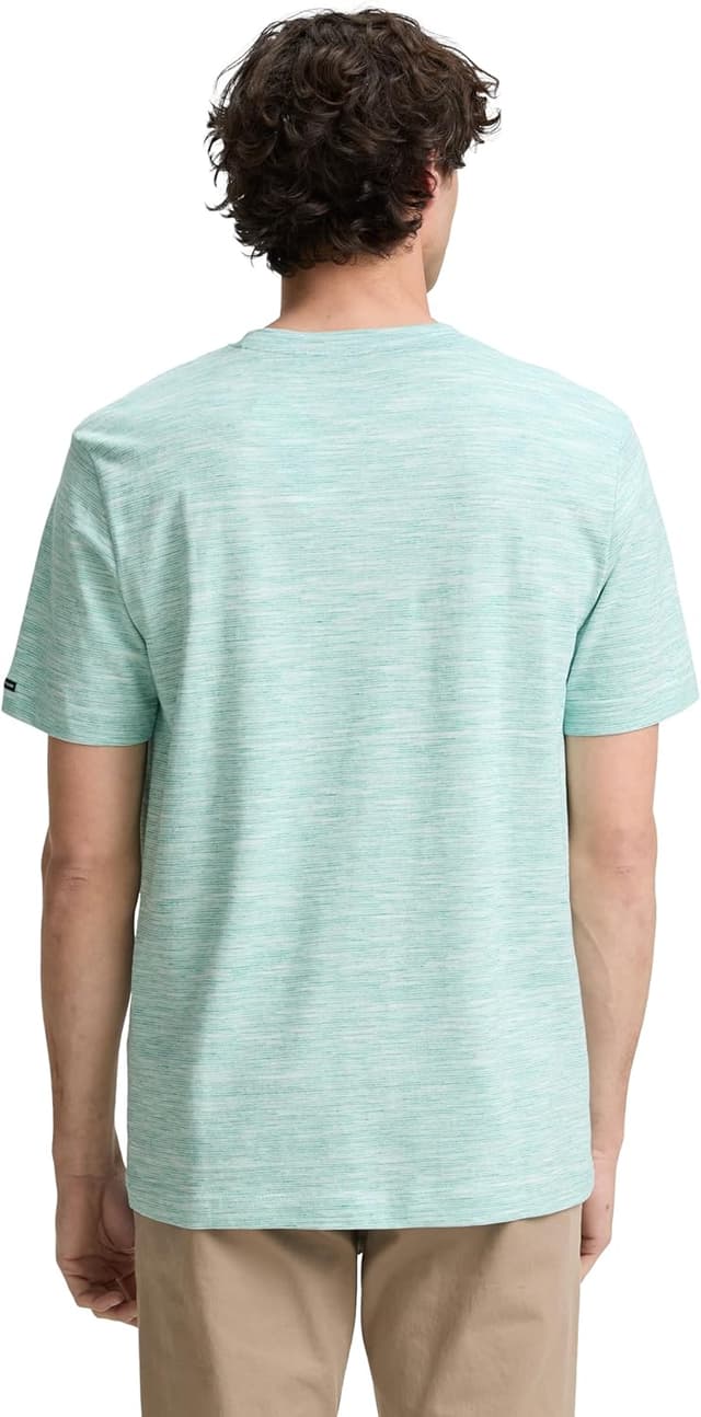 Detalle de TOM TAILOR 1045624 T-Shirt da uomo con taschino sul petto