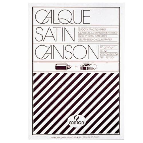 Detalle de CANSON Calque Satin 50 feuilles A4 ⚙