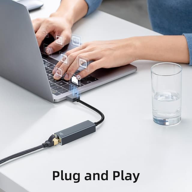 Thumbnail 4 de USB-3.0 Ethernet Adapter USB Lan 1000 Mbps