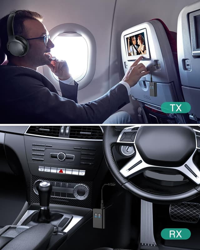 Detalle 2 de ORIA Bluetooth audio adapter aptX Adaptive