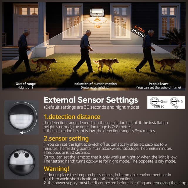 Detalle 2 de Aipsun Applique LED da parete 24 W