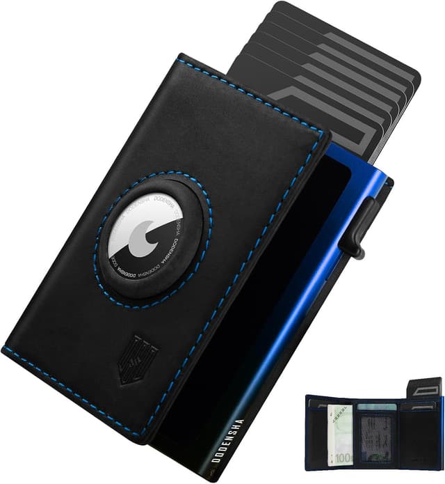 Detalle de DODENSHA MagSnap Airtag Wallet, 10×6×2 cm