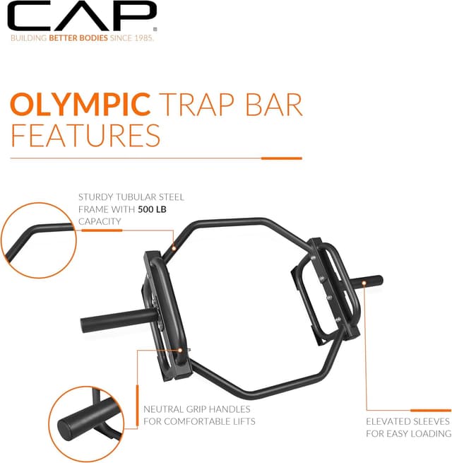 Thumbnail 2 de CAP Olympic Trap Bar for Deadlifts ⚙