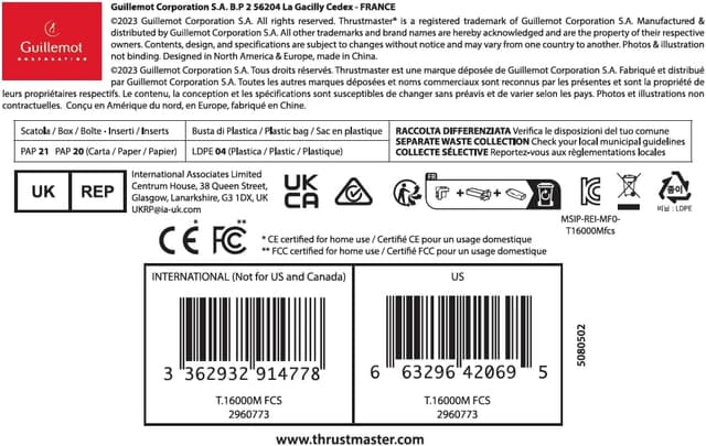 Thumbnail 7 de Thrustmaster T16000M FCS - Joystick de precisión magnética