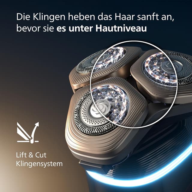 Detalle de Philips i9000 Prestige Ultra Rasierer 20 % präziser