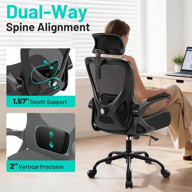 Detalle de AreShark Office Chair Ergonomic 300 lb capacity