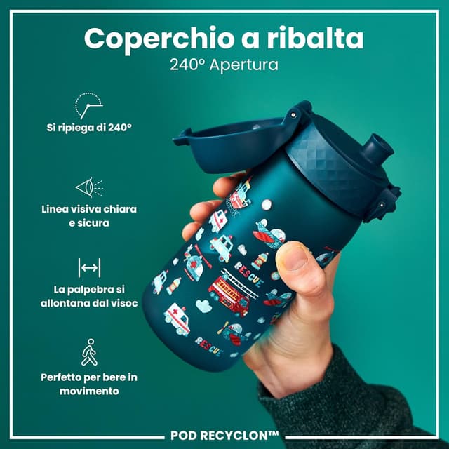 Thumbnail 3 de ion8 Borraccia per Bambini 350 ml