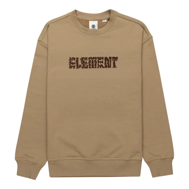 Detalle 2 de Element Cornell Cipher sudadera de hombre con cuello redondo y estampado en el pecho