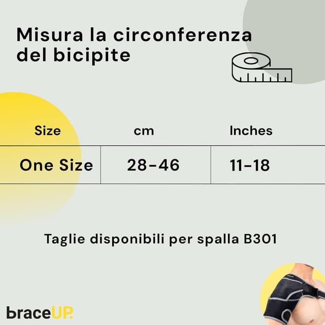 Detalle 2 de BraceUP tutore spalla regolabile con tasca