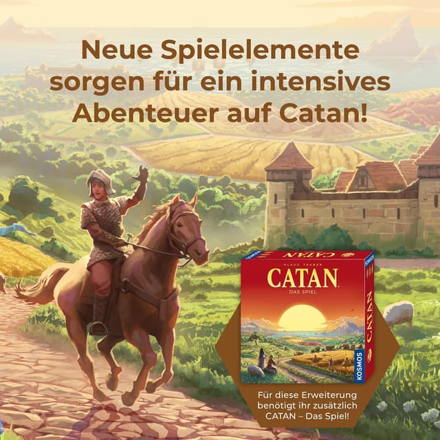 Detalle 2 de KOSMOS Catan Städte & Ritter 3‑4 Spieler 🎲