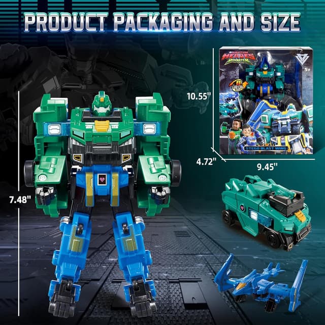 Thumbnail 3 de Quantum Heroes DINOSTER 2-In-1 Roboter Stego