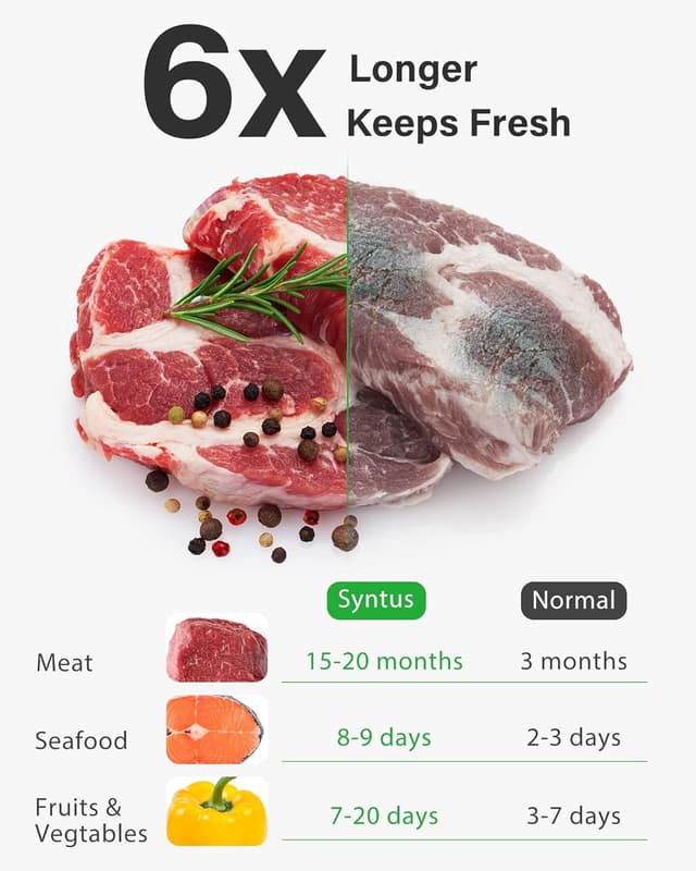 Thumbnail 2 de Syntus Vacuum Sealer Bags 150 Pack 🥫