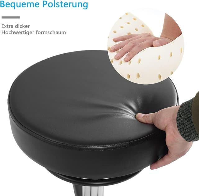 Thumbnail 5 de OUTMASTER Rollhocker höhenverstellbar mit Rollen