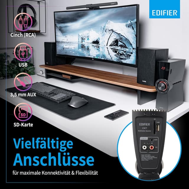 Thumbnail 5 de Edifier CX7 Aktives 2.1 System