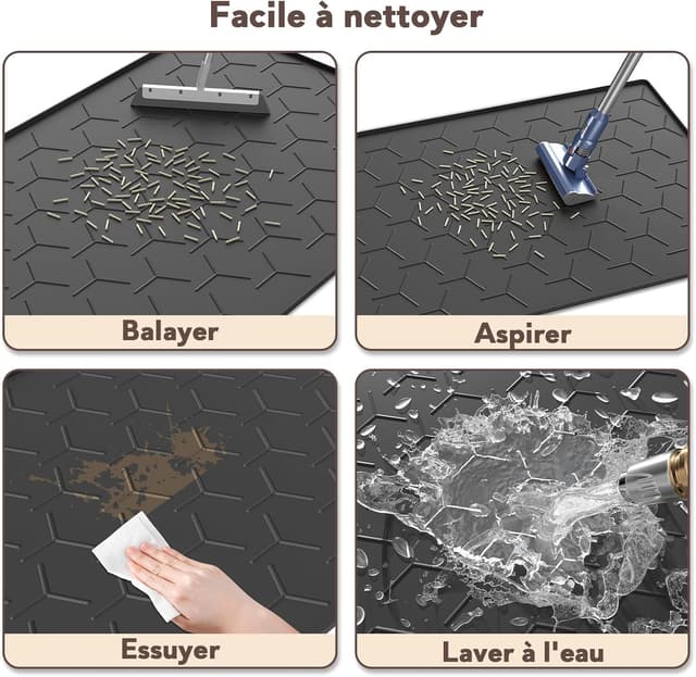 Thumbnail 4 de Garoopion Tapis Litière Chat 86x56 cm