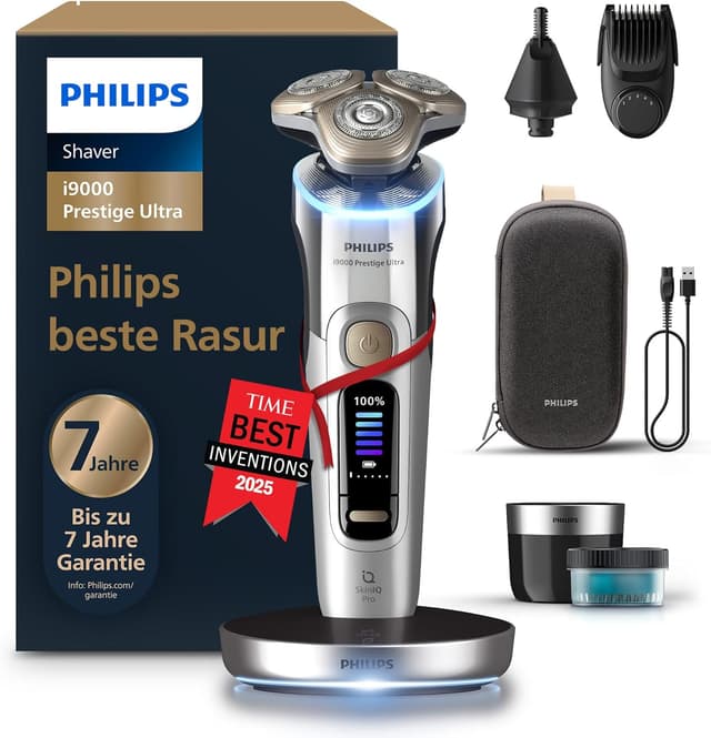 Detalle de Philips i9000 Prestige Ultra Elektrorasierer 5‑in‑1