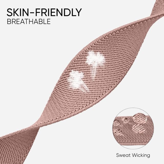 Detalle de Superuper 6 Pack Waterproof Stretch Band for Apple Watch (waterproof elastic straps)