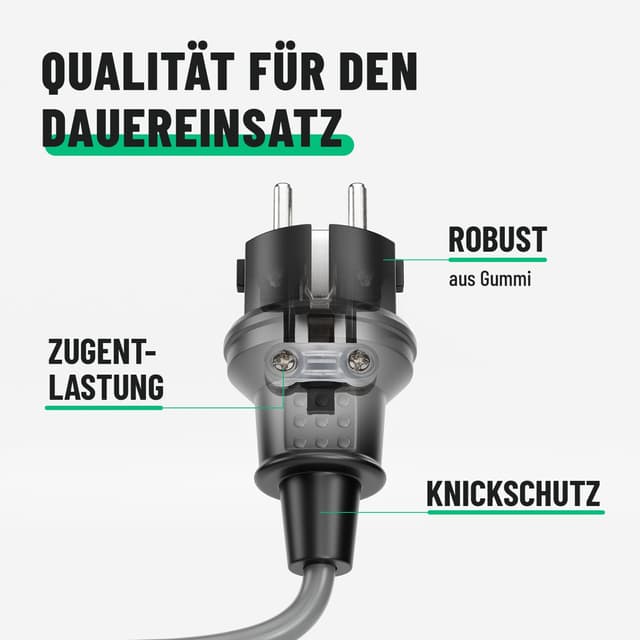 Detalle 2 de Greate Schuko Kupplung 230V IP44 3er Pack