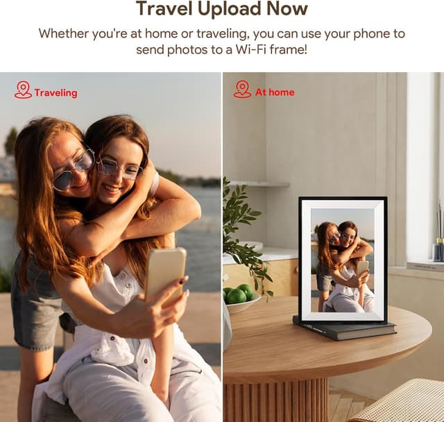 Thumbnail 5 de Aorpdd 10,1 Zoll WLAN Bilderrahmen