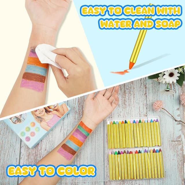 Thumbnail 5 de Beugo Body Painting 36 colori trucco 🎨