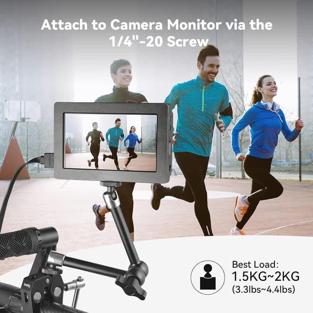 Thumbnail 3 de SMALLRIG 9.8-inch articulating magic arm for monitors