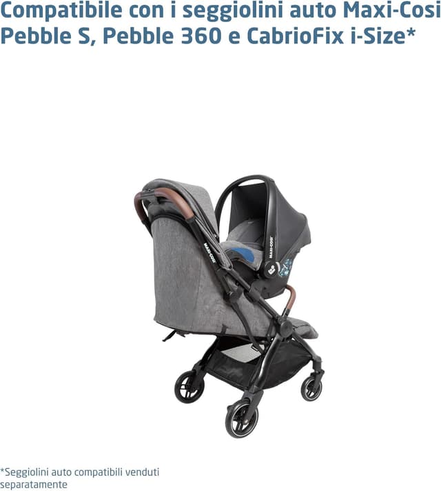 Thumbnail 5 de Maxi‑Cosi Eva3 Passeggino leggero 8,2 kg