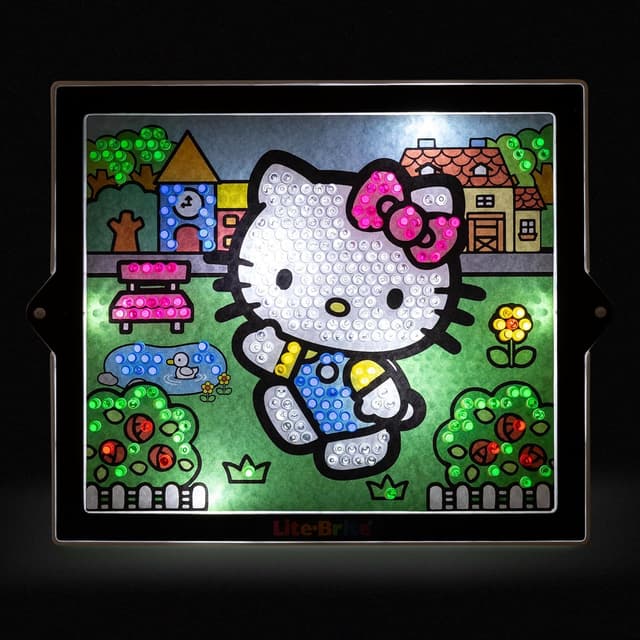 Detalle de Lite-Brite ColorPOP Hello Kitty light-up art set (ages 6+)