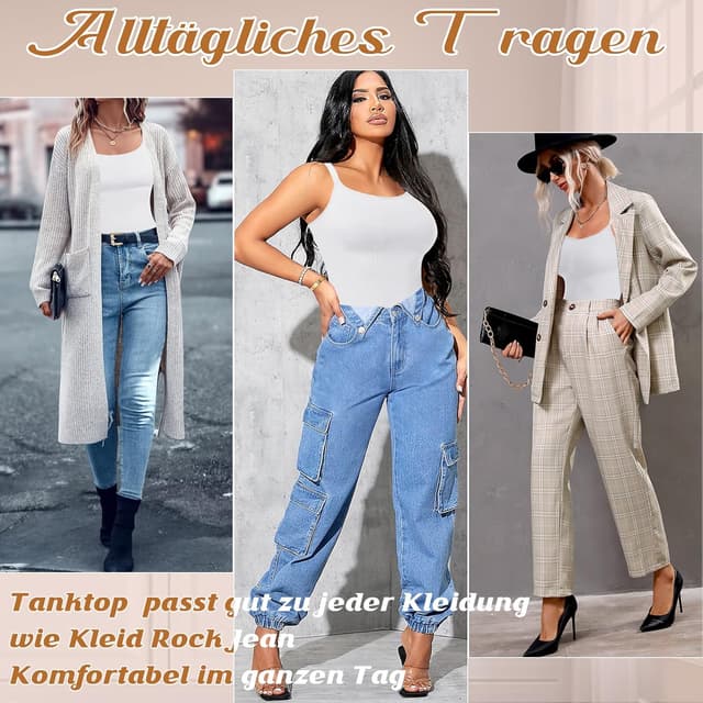 Thumbnail 4 de YARRCO Shape Unterhemd Tanktop fürs Bauchweg