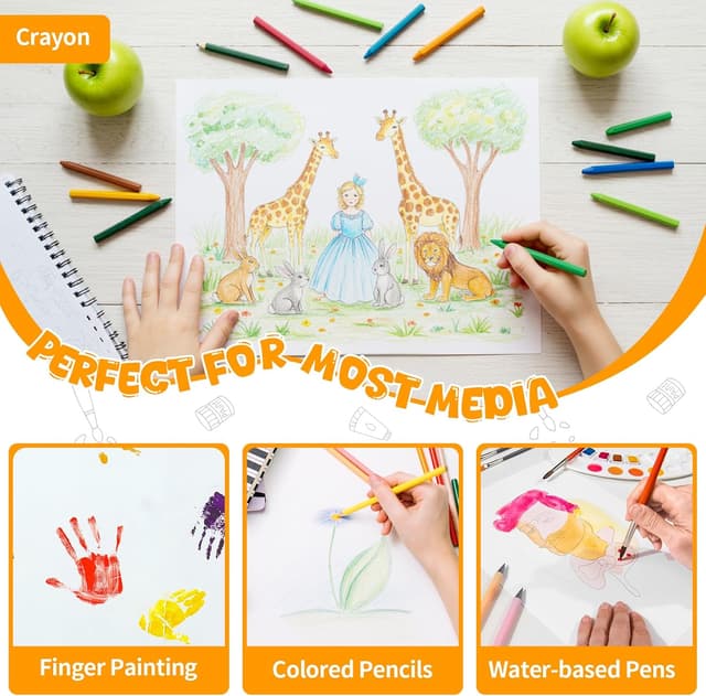 Thumbnail 5 de Umriox Drawing Pads for Kids 2 Pack