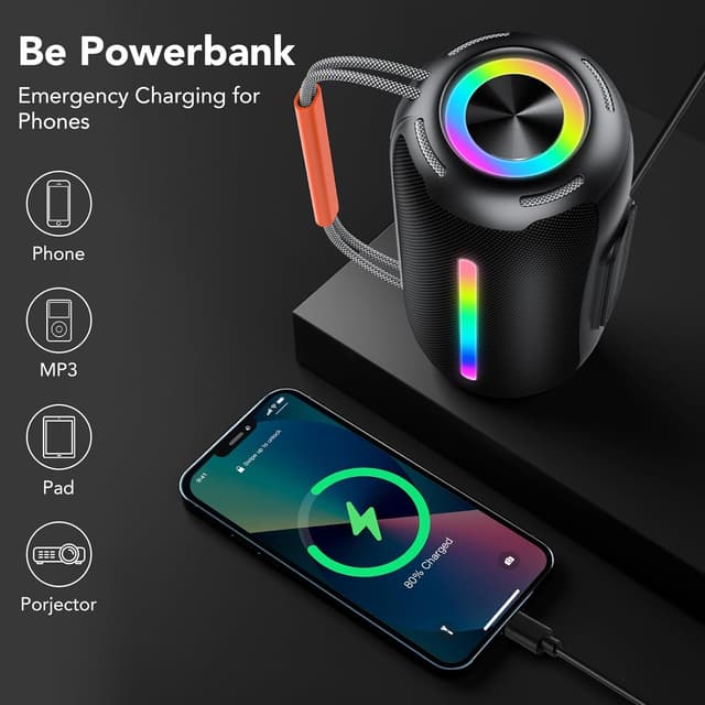 Thumbnail 6 de Tragbarer Lautsprecher 40W ⚡