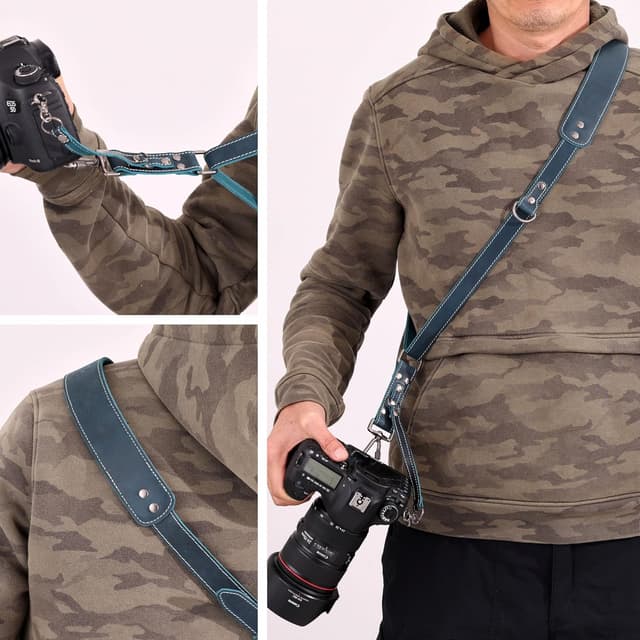Detalle 2 de Padwa Lifestyle Green Single Camera Harness strap