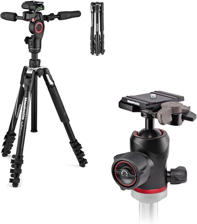 Detalle de Manfrotto Befree 3-Way Live Advanced Kit 494