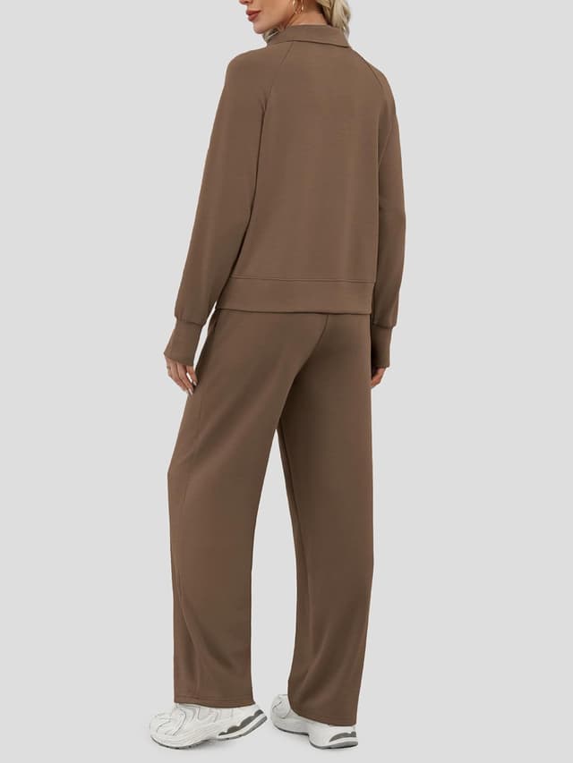 Thumbnail 4 de Casly Lamiit 2-Piece Lounge Set oversized half-zip sweatshirt