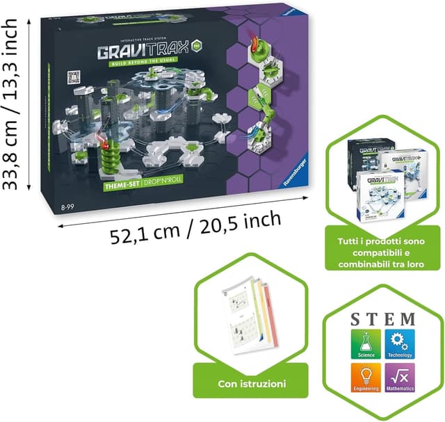 Detalle 2 de Ravensburger GraviTrax PRO ThemeSet: pista per biglie con 190 pezzi