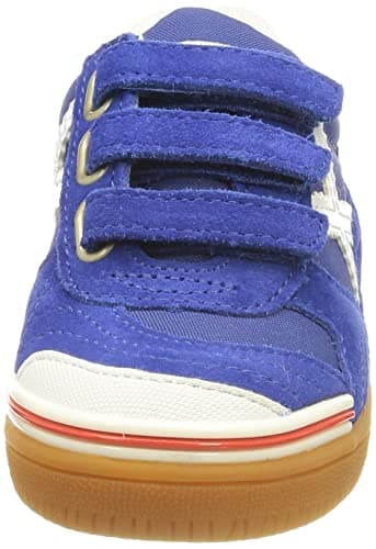 Detalle 2 de Munich Gresca Kid VCO S en azul (605) — zapatillas unisex para niños con cierre de velcro