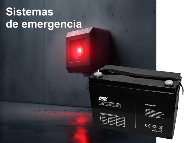 Thumbnail 5 de DSK 10357 Batterie AGM 12V 3,3Ah