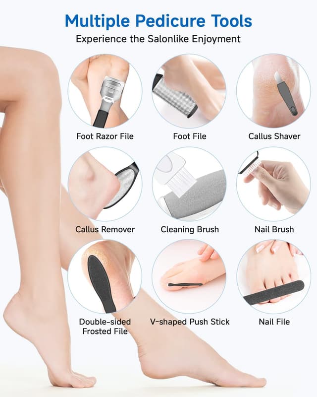 Thumbnail 6 de Banral elektrischer Hornhautentferner 3 Gänge