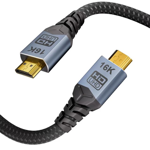 Detalle de CABLAPTOP HDMI 2.2 Kabel 1 m (HDMI 2.1, eARC) für PS5, Soundbar & 4K/8K/16K – 96 Gbps