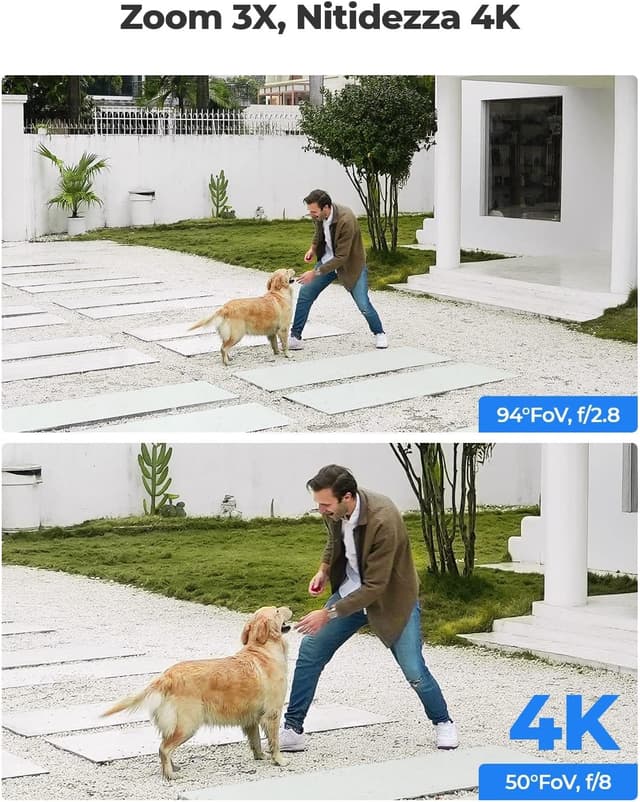 Detalle 2 de Reolink E1 Outdoor telecamera PTZ 4K