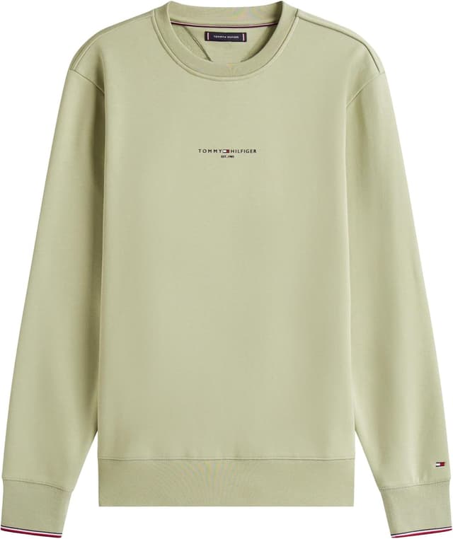 Detalle 1 de Tommy Hilfiger Men’s Tipped Round Neck Sweatshirt