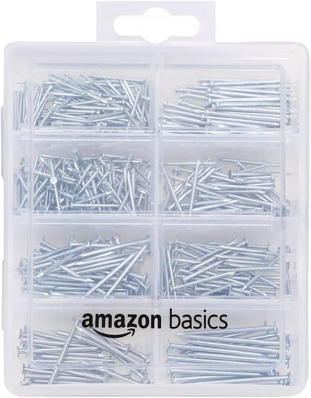 Detalle de Amazon Basics Nagel-Set 550 StĂĽck đź›