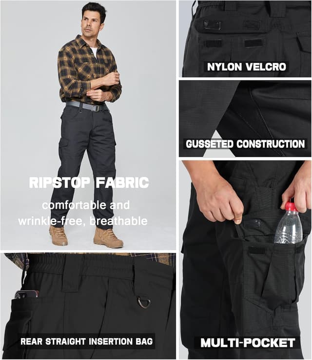 Thumbnail 4 de SPOSULEI Cargohose Herren 9 Taschen