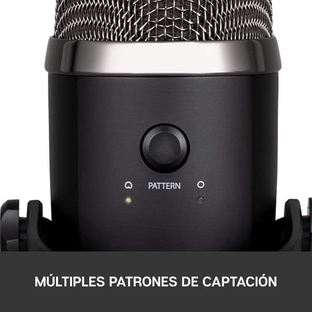 Detalle 2 de Logitech for Creators Blue Yeti Nano 🎙️ Micrófono USB Premium