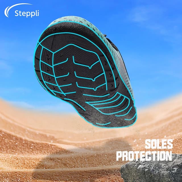 Detalle de Water shoes for beach, Steppli mesh