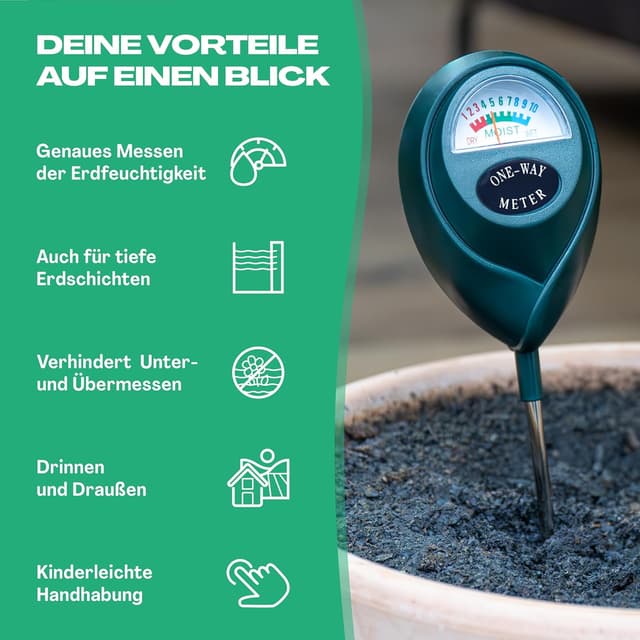 Thumbnail 3 de Netrox Bodenfeuchtigkeitsmesser Präzise Feuchteanzeige