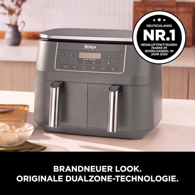 Detalle 2 de Ninja Dual Zone Heißluftfritteuse 7,6 L DZ300EU